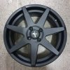 RODA MODELO VOSSEN GNS ARO 17 PRETA 7 RAIOS