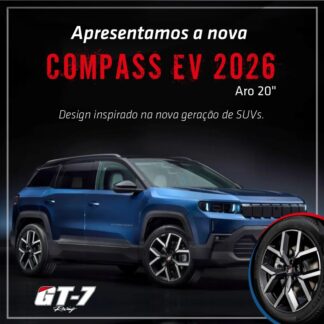 JOGO DE RODA JEEP COMPASS EV 2026 ARO 20
